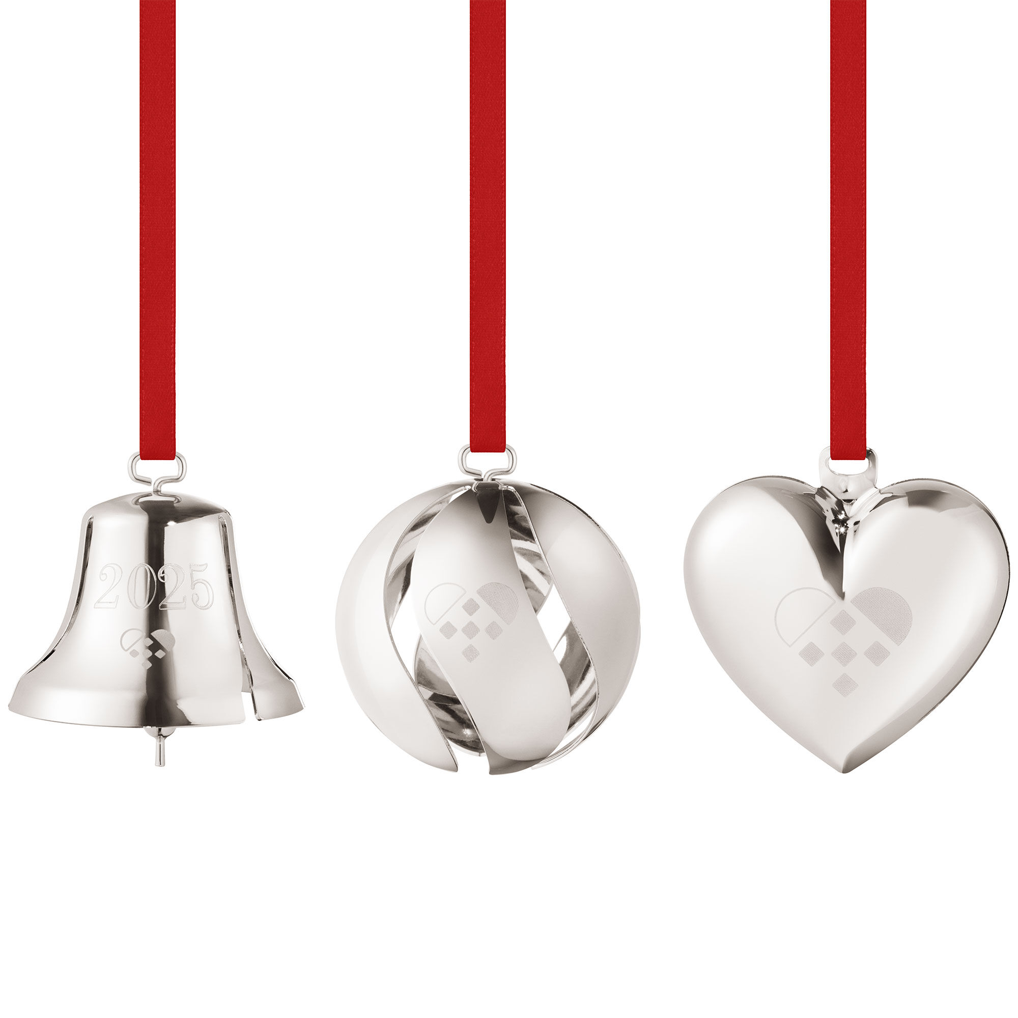 Georg Jensen CC 2025 Gåvoset Set 3 delar, palladiumplätering