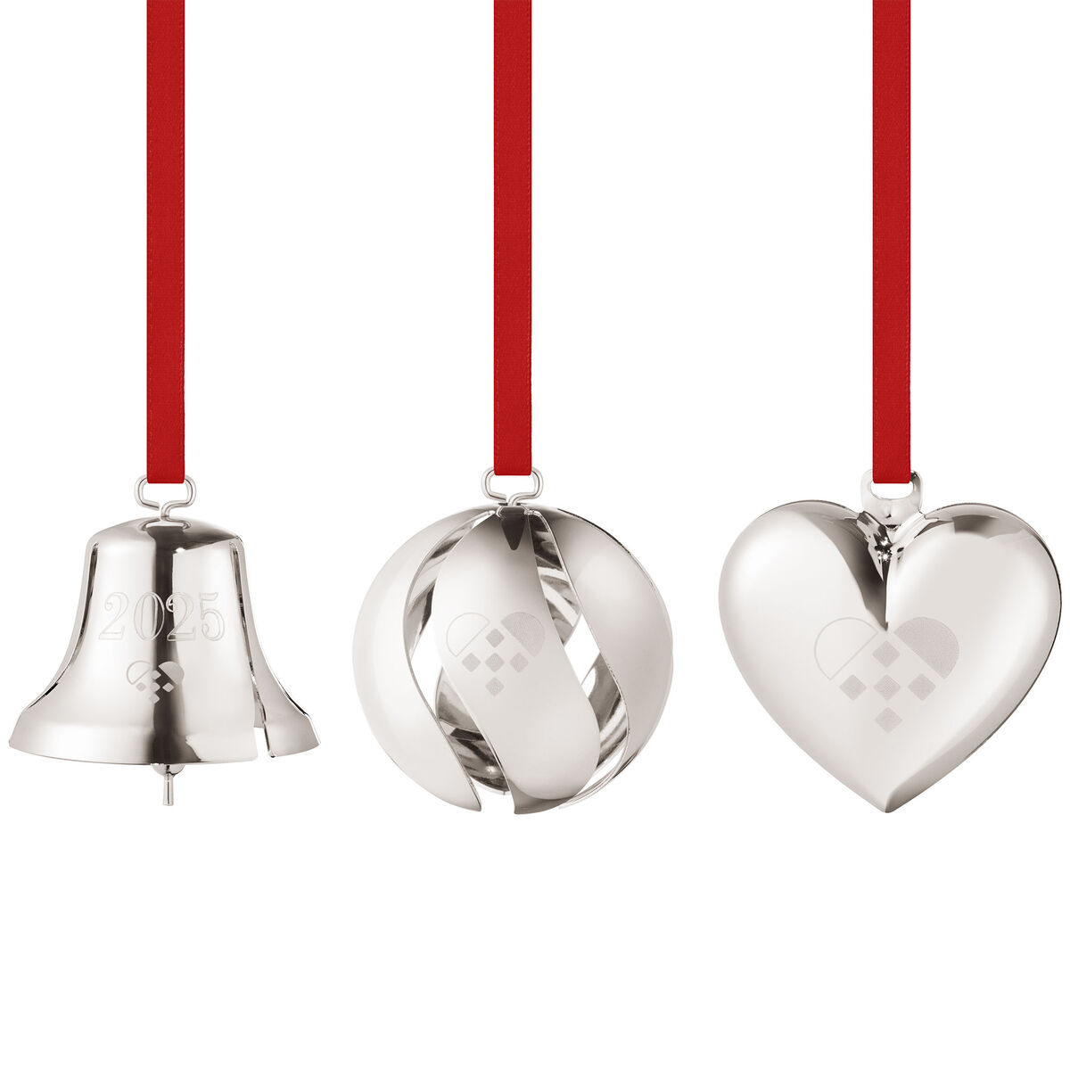 Georg Jensen CC 2025 Gåvoset Set 3 delar, palladiumplätering