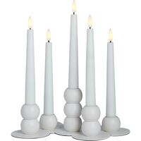 Lykke LED adventtikynttelikkö, valkoinen