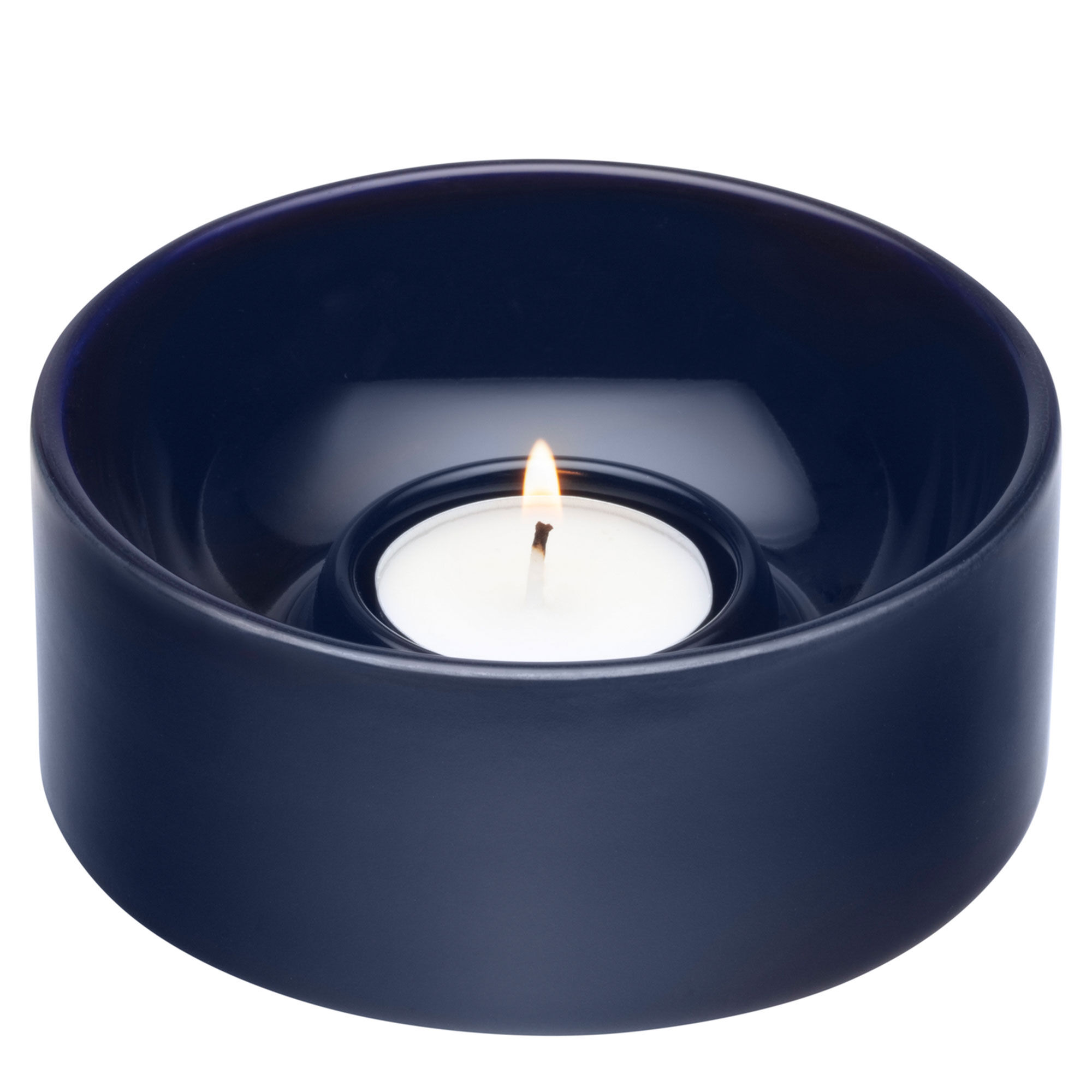 Kirnu telysholder 11 x 5 cm, blå