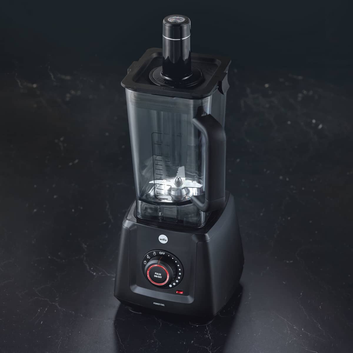 PowerFuel PB2B-1200 blender, mattsvart