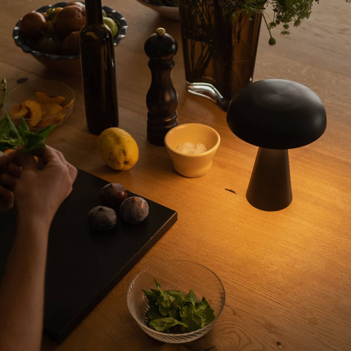 AndTradition Som SC53 bærbar lampe, sort
