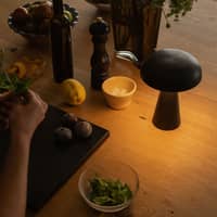 Como Bærbar Lampe, black