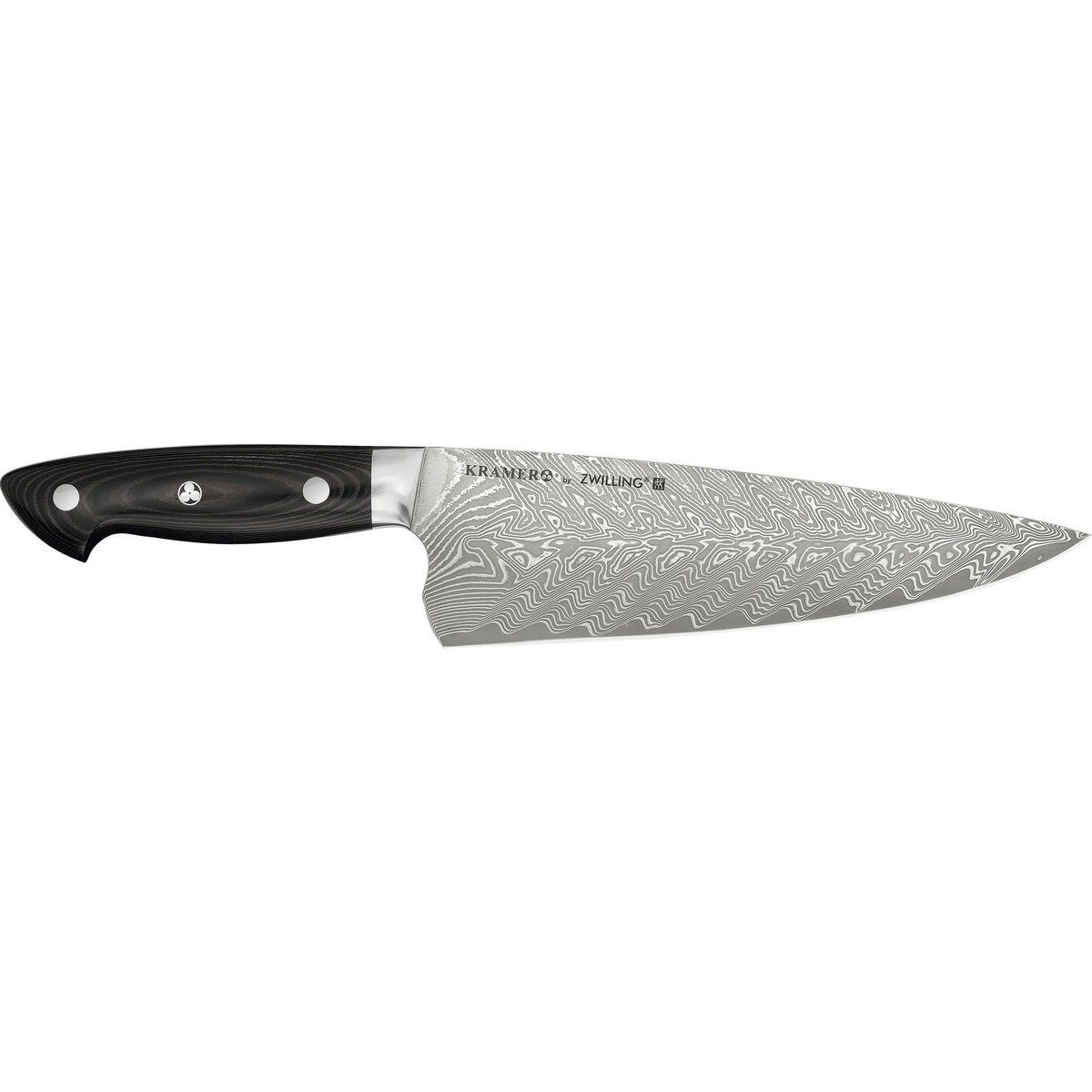 Bob Kramer -kokkiveitsi, damaskiterästä, 20 cm