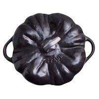 La Cocotte Pumpa gjutjärnsgryta 24 cm / 3,5 liter, svart