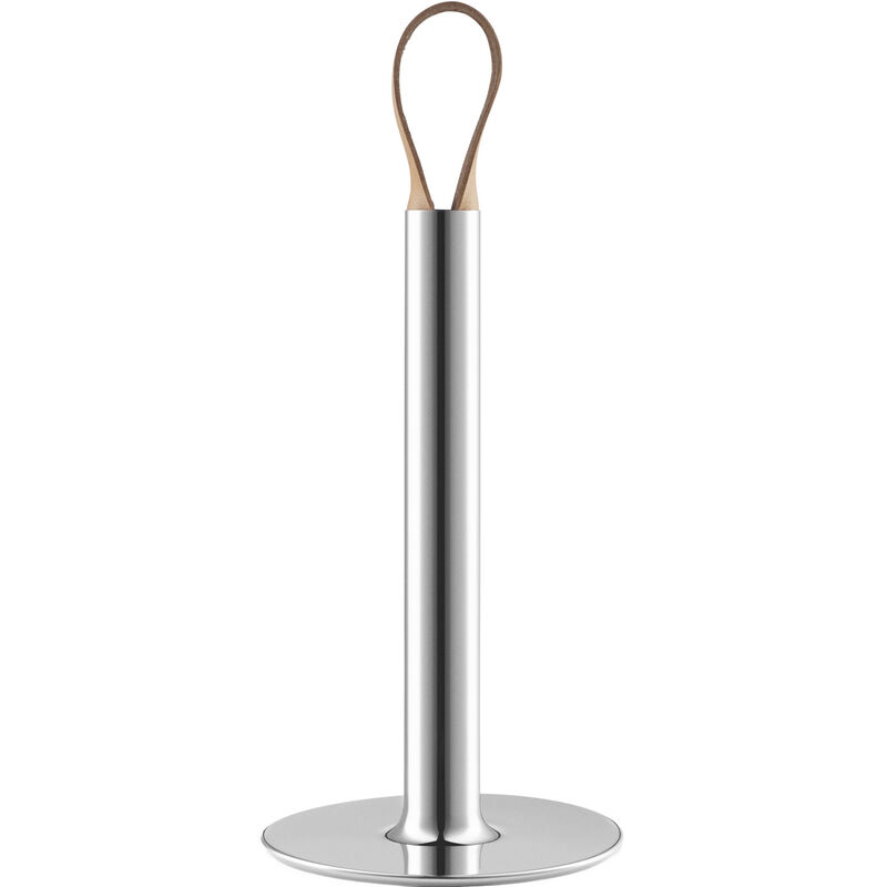 Køkkenrulleholder med læderstrop