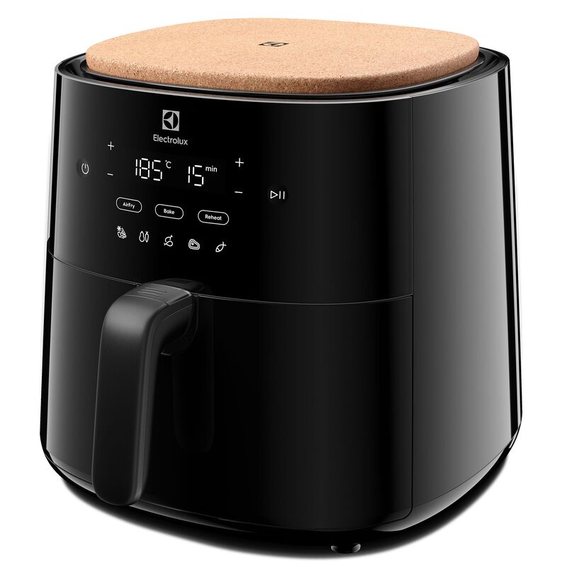 700s EAF7B airfryer 7 liter, black glossy