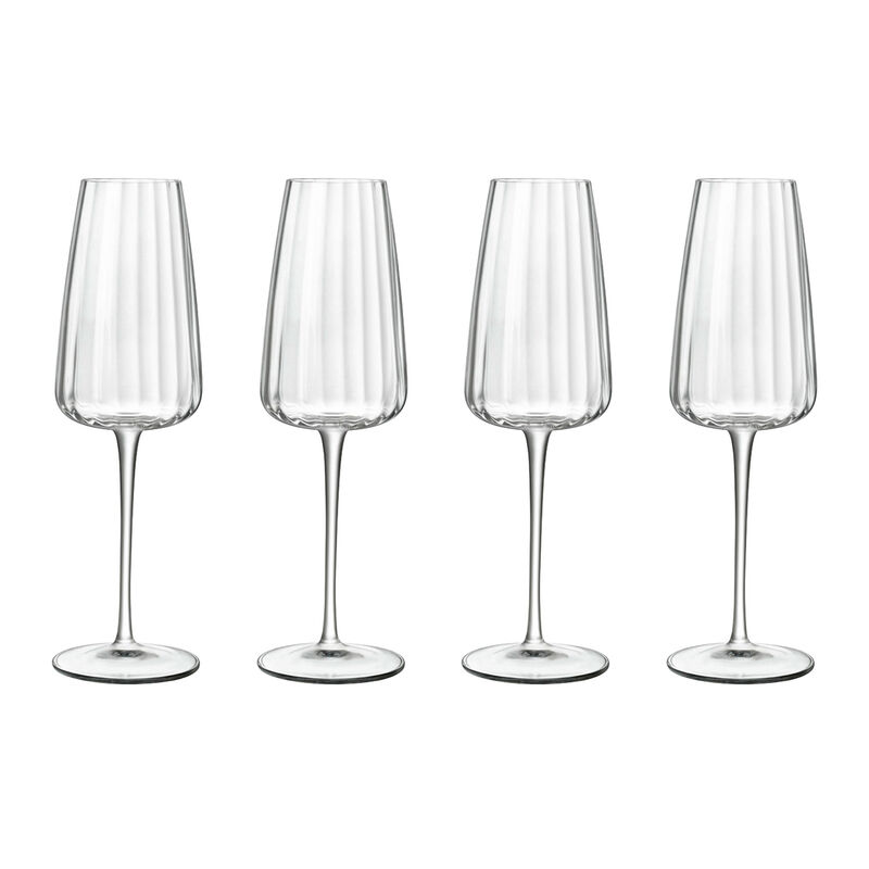 Luigi Bormioli Optica Champagneglas 21 cl, 4 stk.