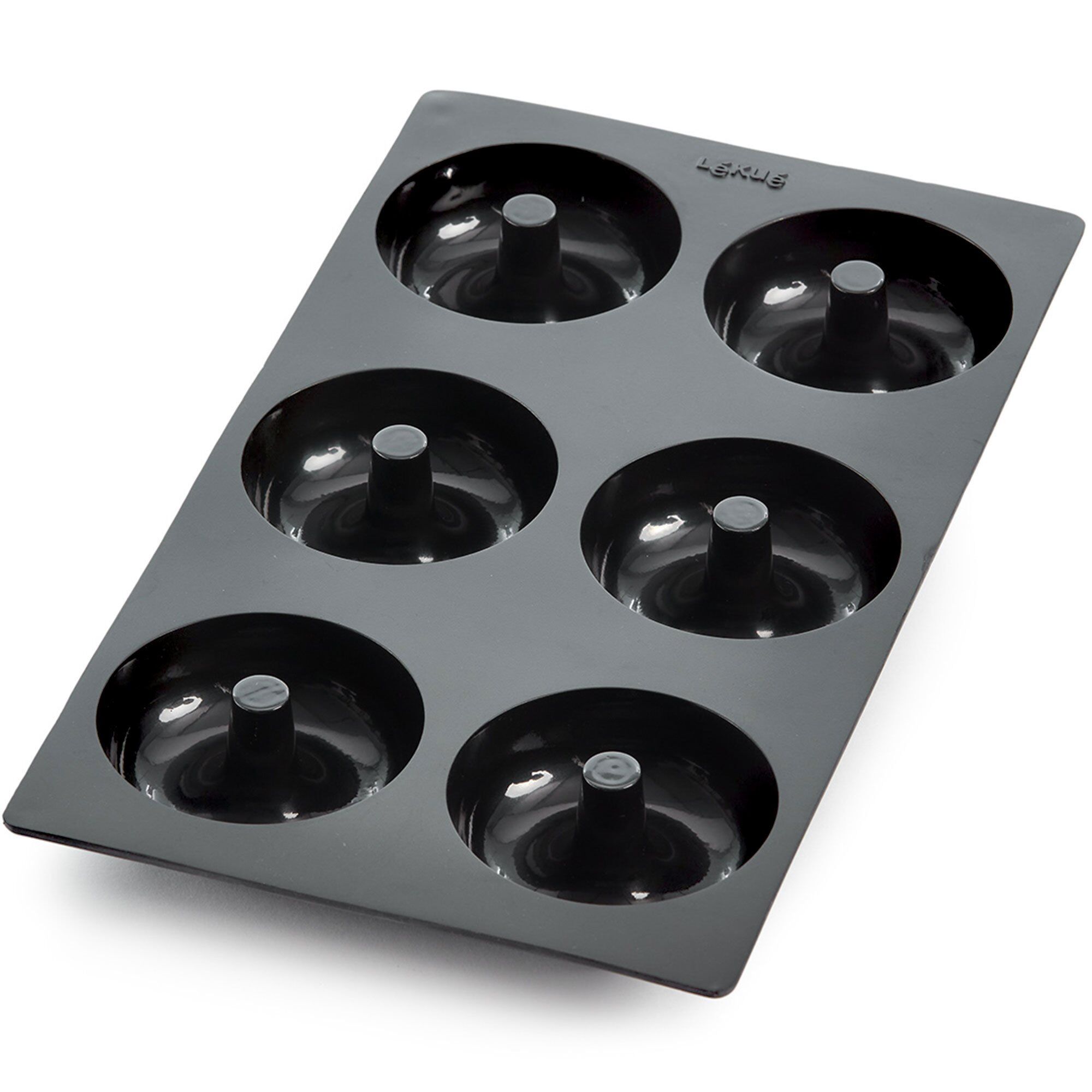 Gourmet Donutform 6 st. Svart