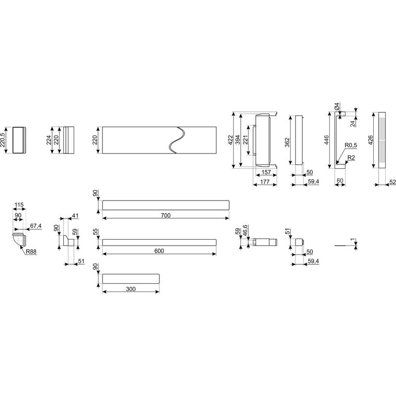 KITF6HOBD Kolfilter-set