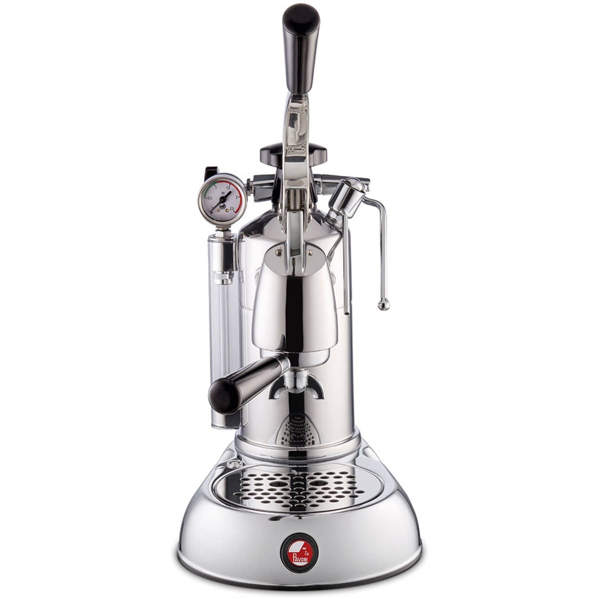 Stradivari Professional Espressomaskin Rustfritt stål med svarte håndtak LPLSPL01EU