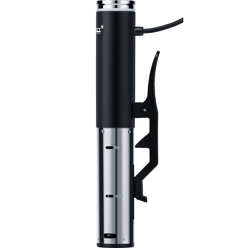 Sous vide-sett med sirkulator og vakuumpakker