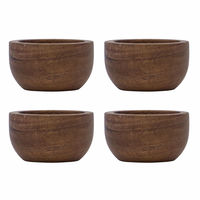 Wood äggkopp 4-pack, natur