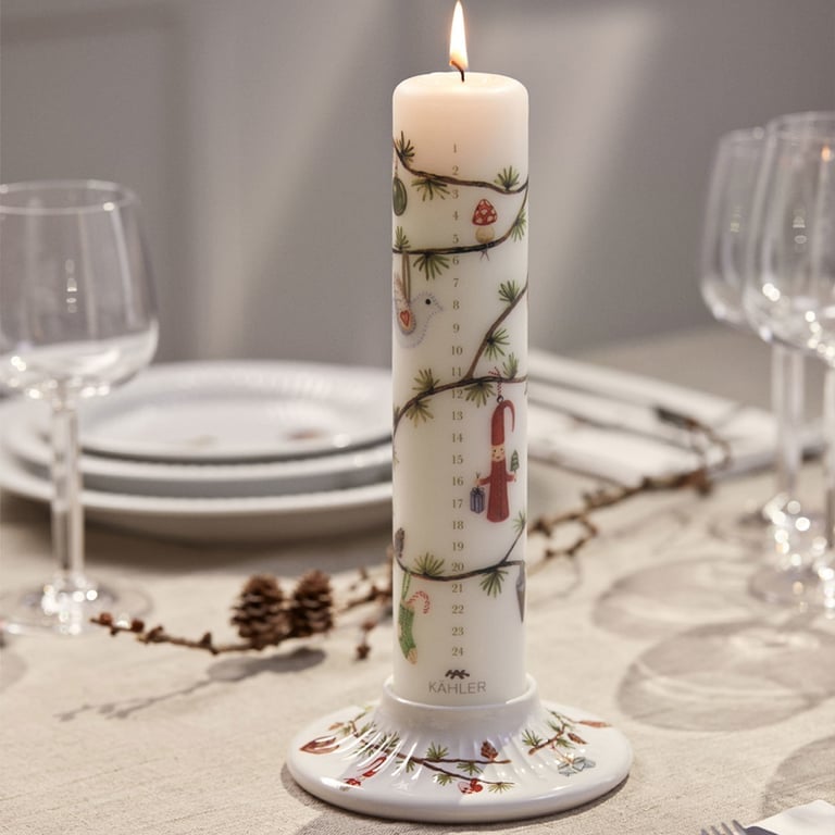 Hammershøi Christmas bloklysestage 13 cm