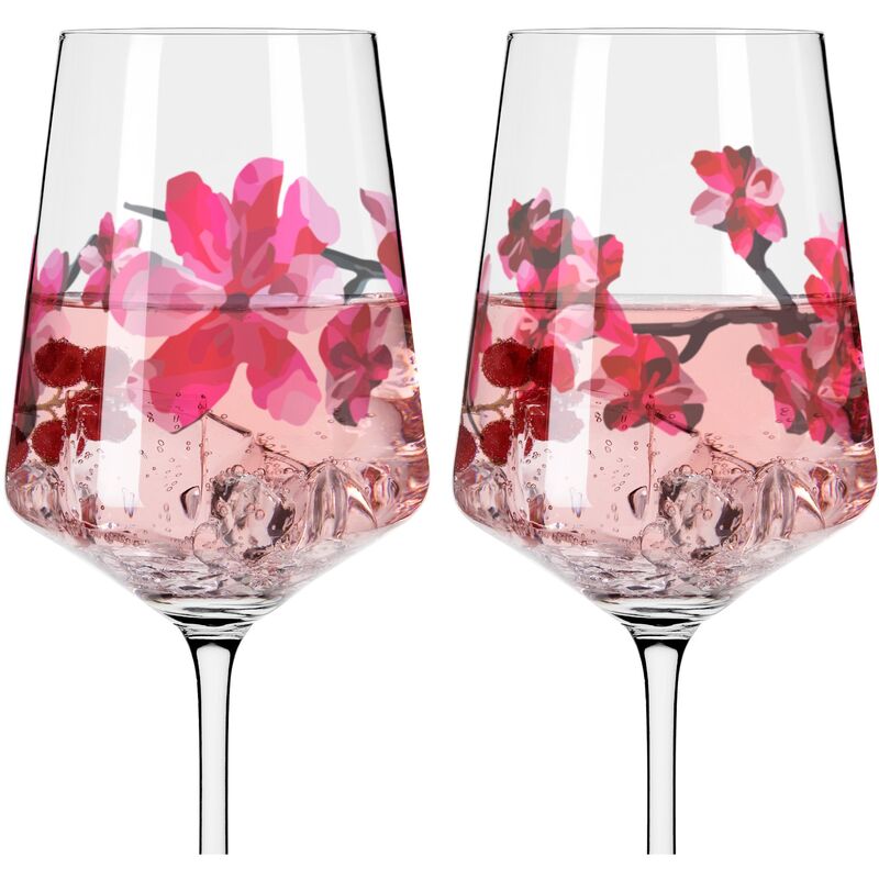 Sommersonett vinglass 2-pakning, NO:6