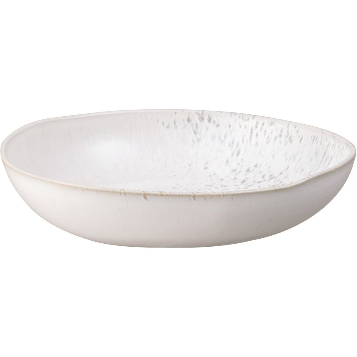 Kiln skål, 29 cm, hvid/grå