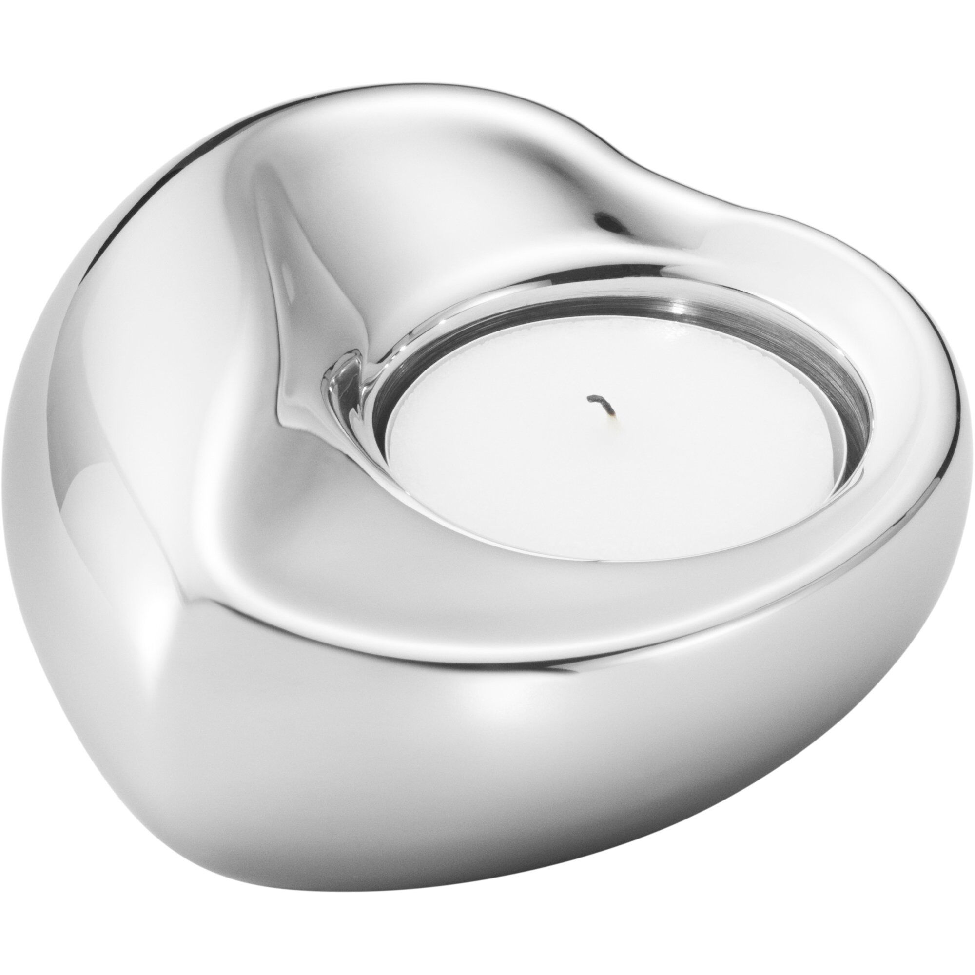 Georg Jensen Georg Jensen hjerte lyslykt Rustfritt stål