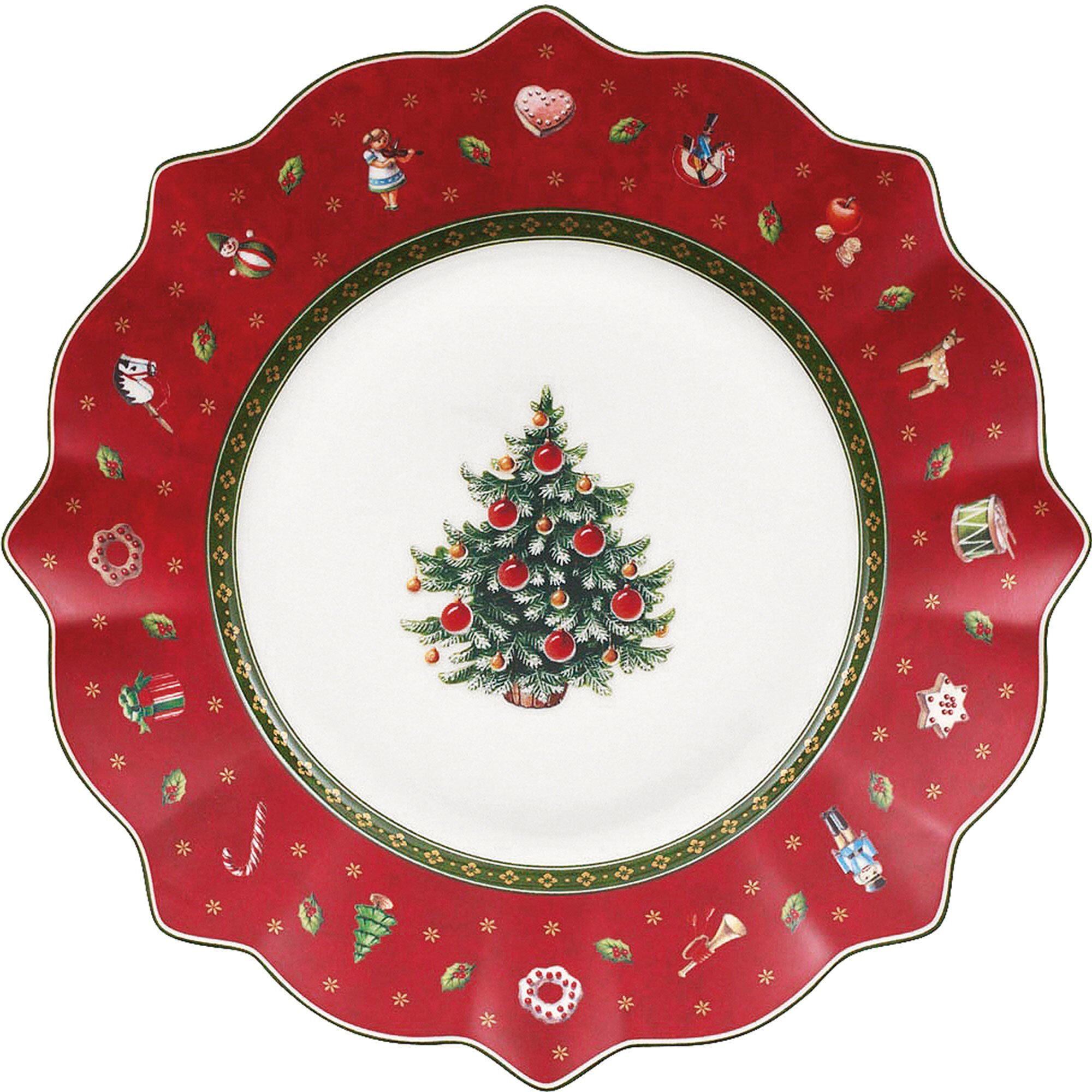 Villeroy & boch Toy's Delight tallerken 22 cm, rød
