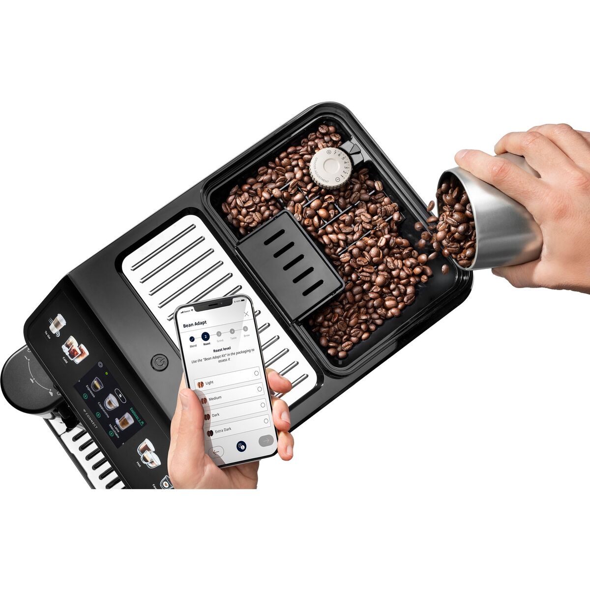 Eletta Explore ECAM450.86.T espressomaskine, titanium