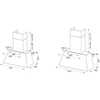 KR110HER1ADC Heritage emhætte, 110 cm, creame