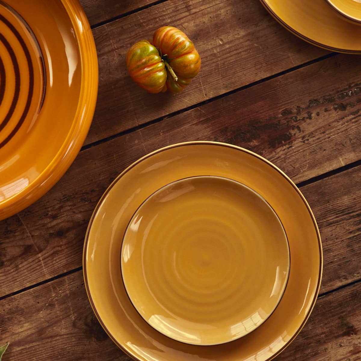 Colore lautanen, 27 cm, saffron yellow