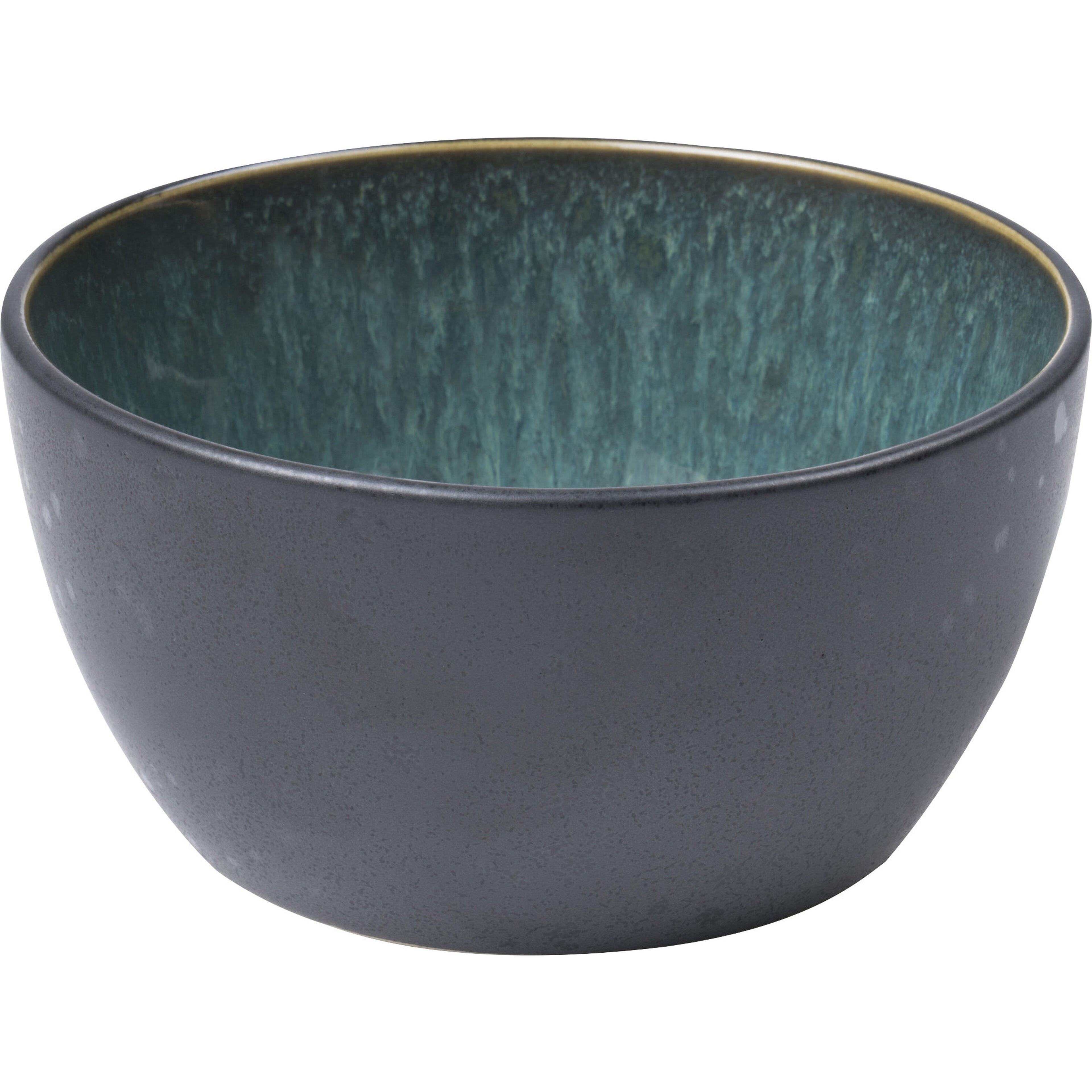 Skål 14 cm Svart Grön