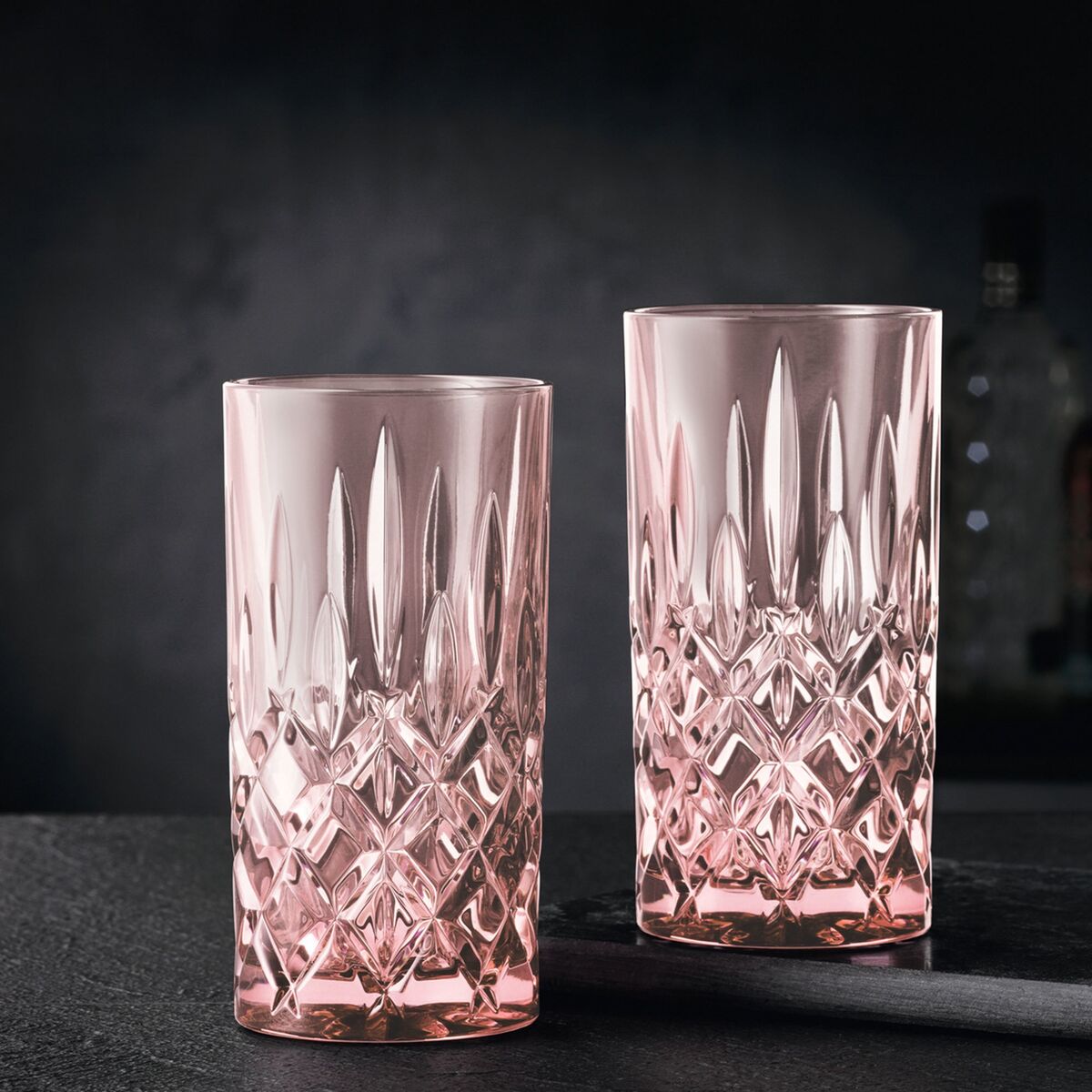 Noblesse longdrinkglas 2-pack, rosé