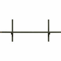 A-Light Shelf væghylde 90 x 30 cm, olivengrøn