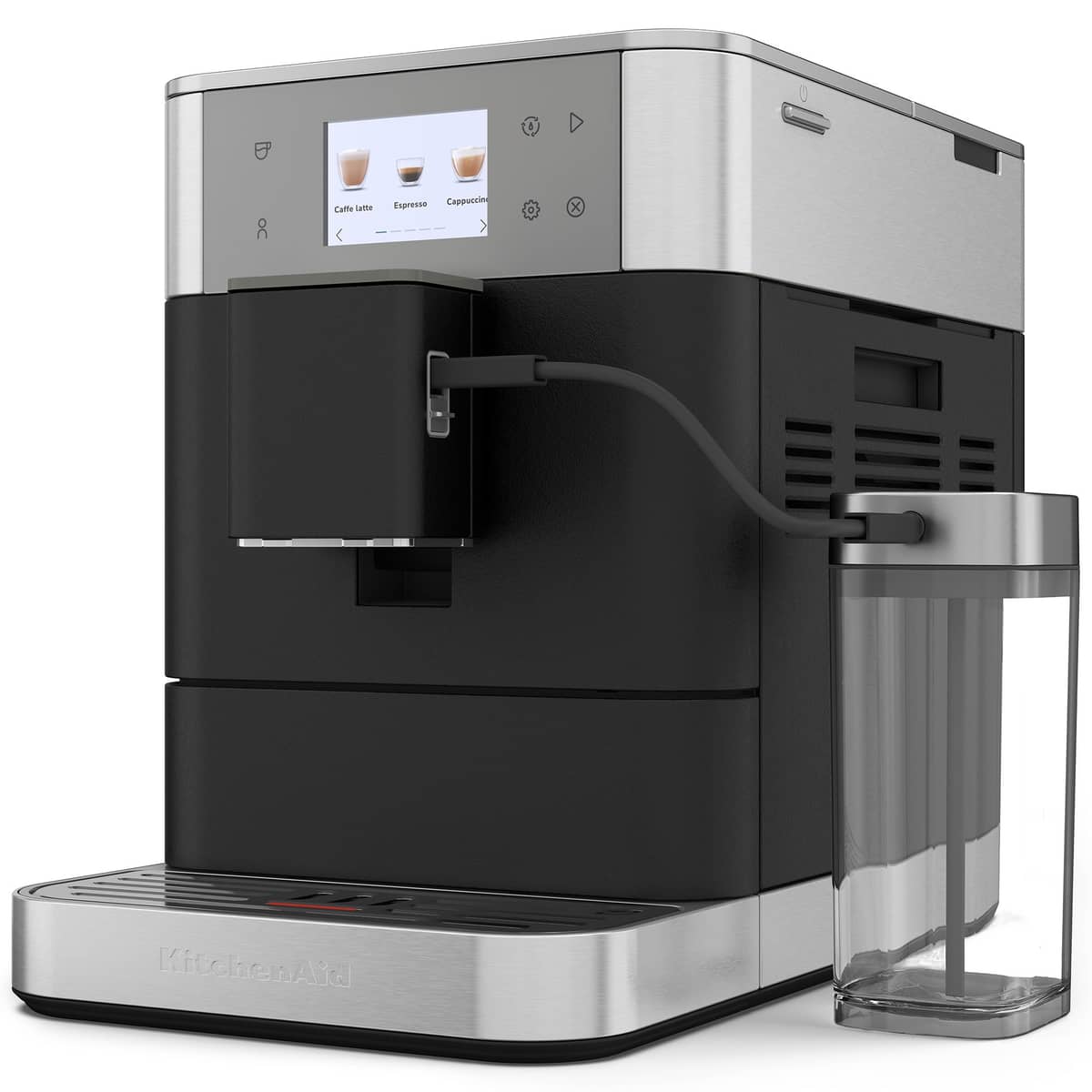 KF7 espressomaskine, cast iron black