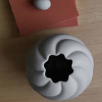 Twist Ball vas 20 cm, sand