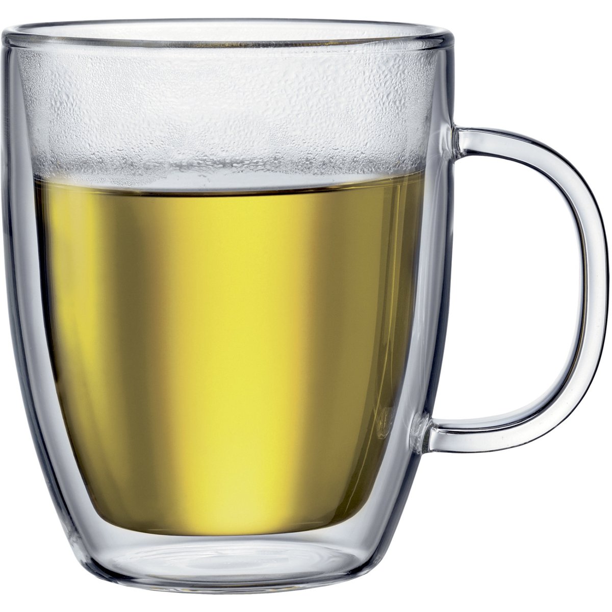 BISTRO Dubbelväggad mugg m. handtag, 2 st. - 0,45 l