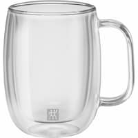 Sorrento Kaffeglas med handtag, 2- pack, 355 ml