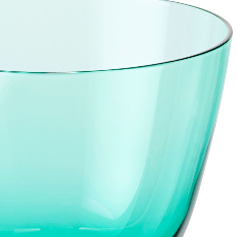 Flow vattenglas på fot 35 cl, emerald green