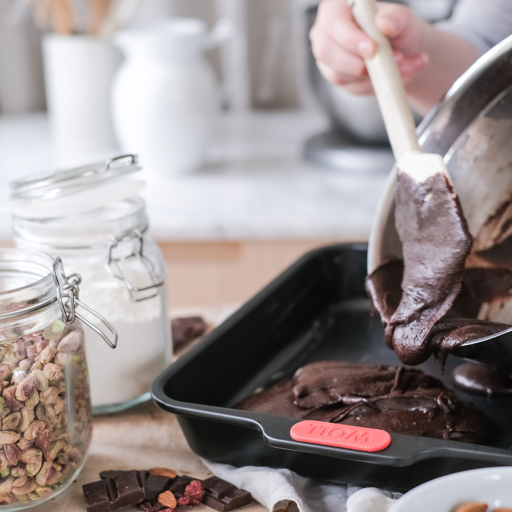 Woll Bake It Bradepande 28×28 cm / 3,6 liter