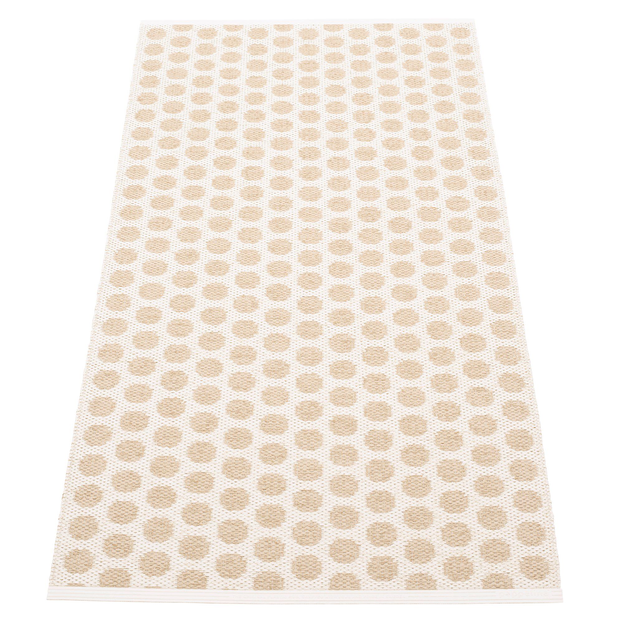 Alternativ bild 1 för Pappelina Noa matta 70 cm x 150 cm, beige/vanilla