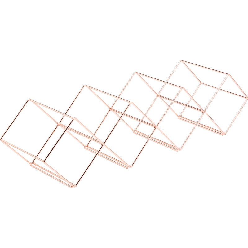 Stapelbart Vinställ 7 flaskor Koppar