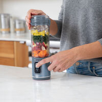 Ninja Blast Trådløs bærbar blender, denimblå