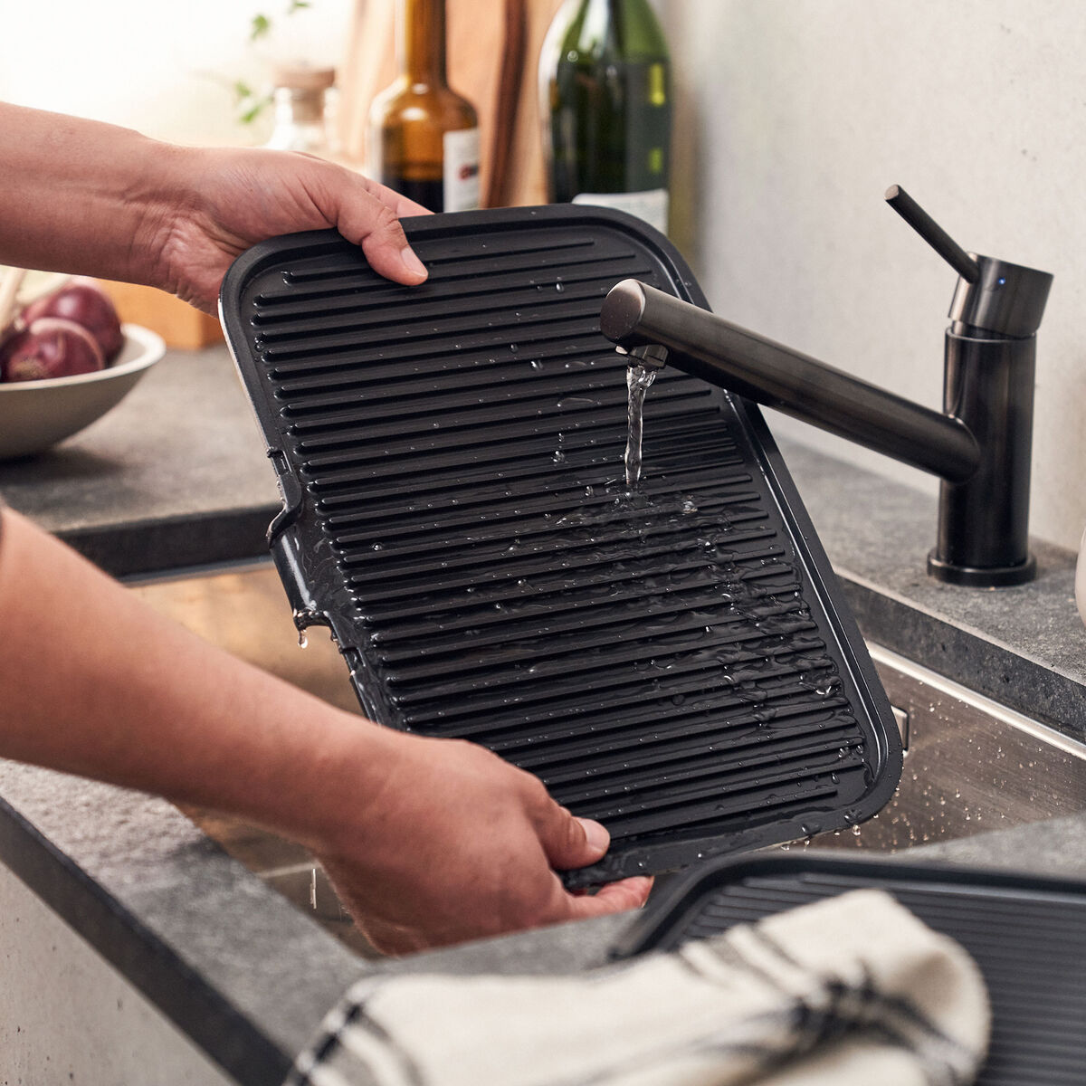 Enfinigy kontaktgrill, sort