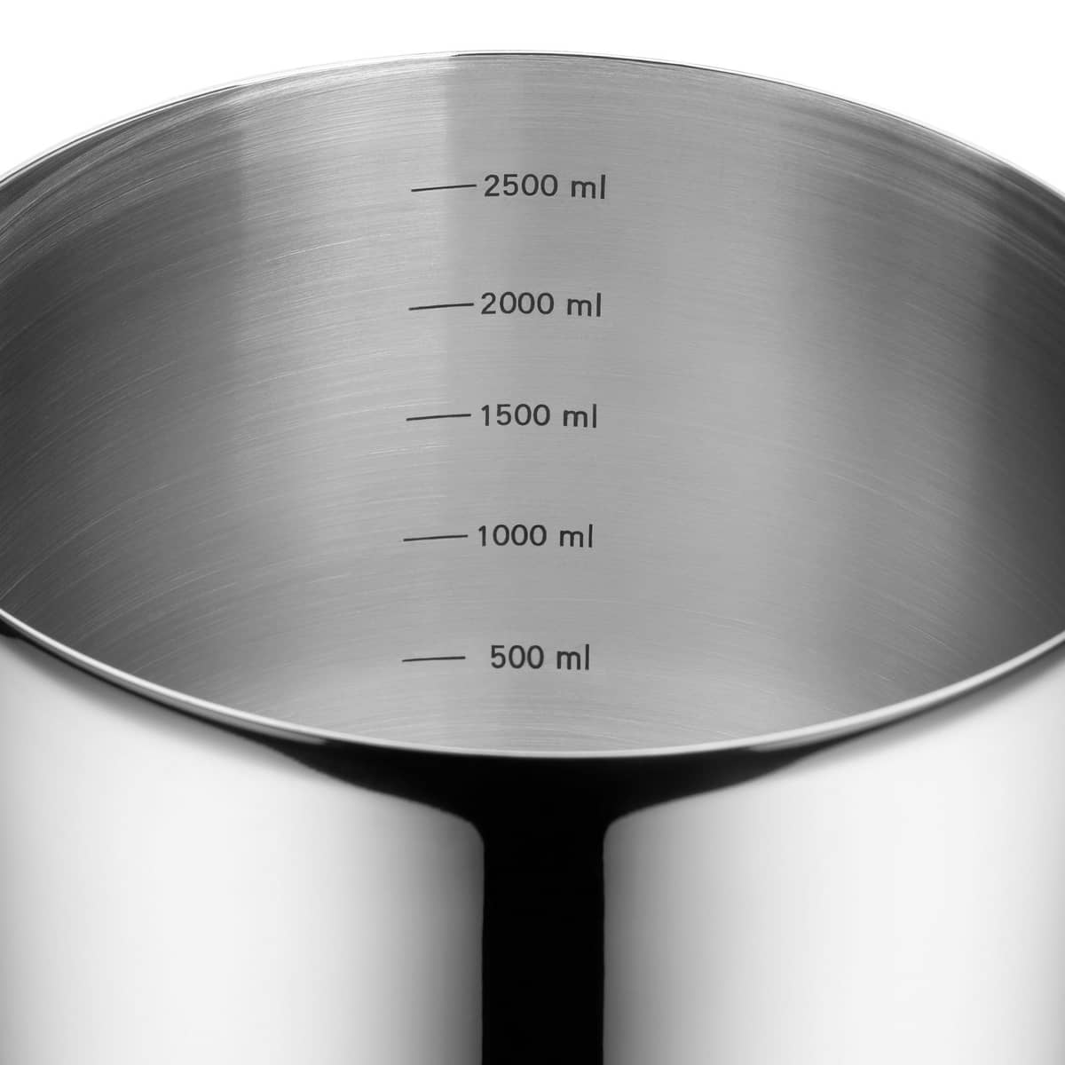 Stavmixerskål 2,5 liter/18,5 cm med stänkskydd, rostfritt stål