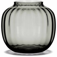 Primula vase, 12,5 cm., smoke