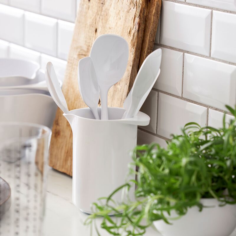 Classic leveä patakauha 27 cm, valkoinen