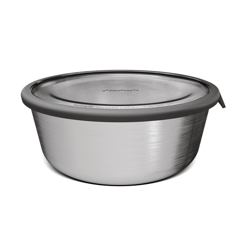 PrepSkål med lock 1 liter, rostfritt stål