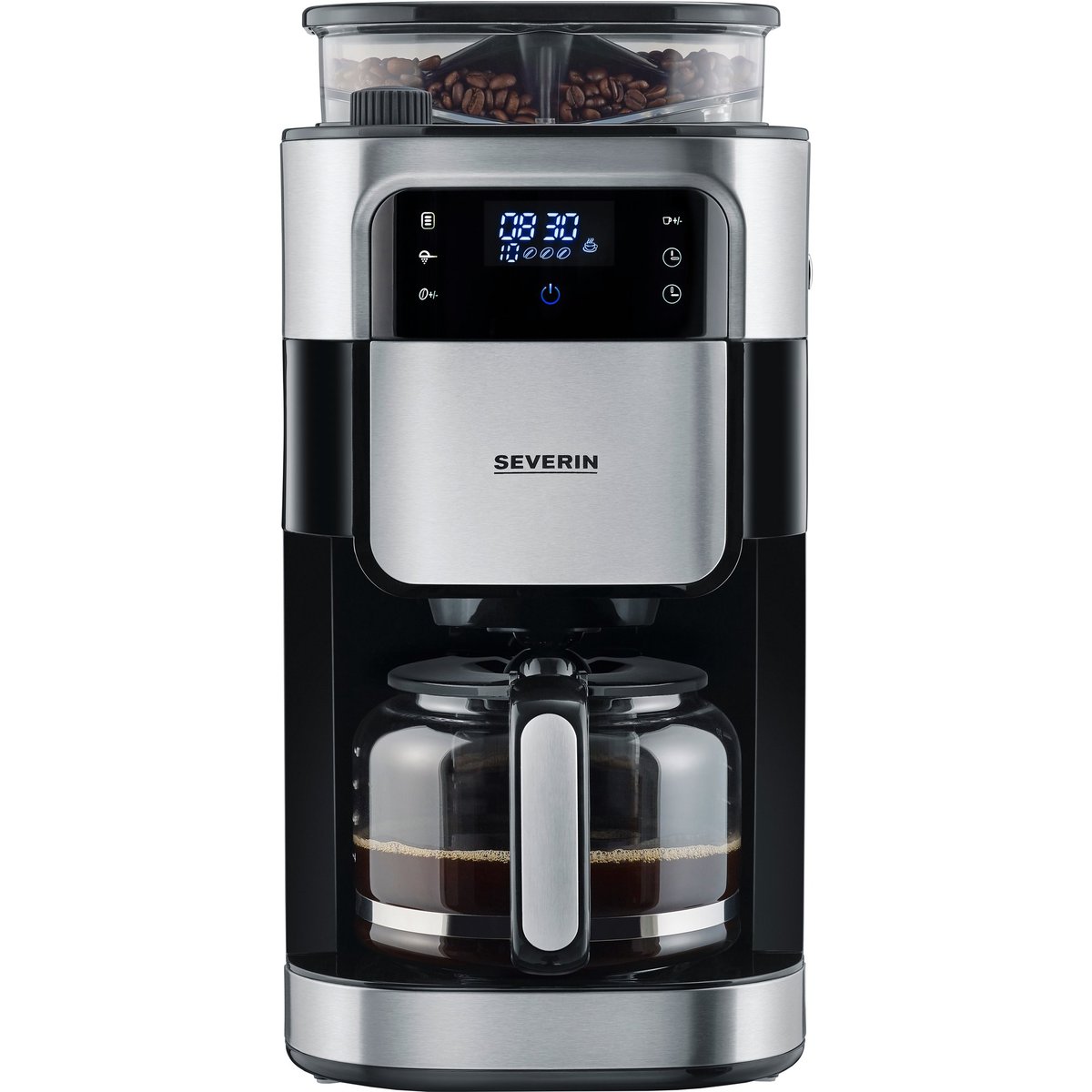 KA4813 kaffemaskine med indbygget kværn, touch display