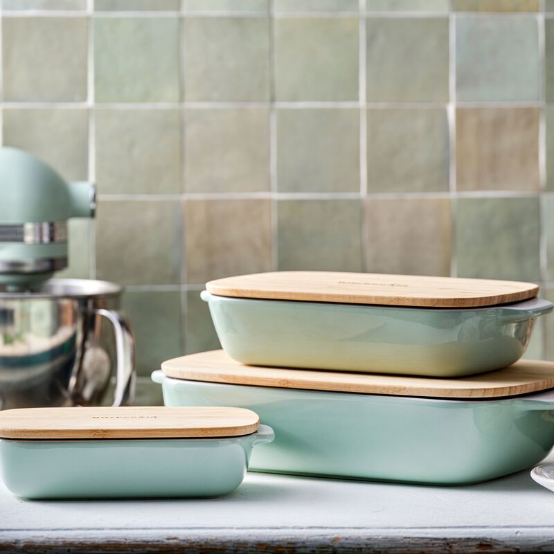 Ugnsform med lock 33x19,5x7,5 cm, pistage