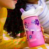 Eddy+ Kids SST vattenflaska 0,35 liter, flowerchild