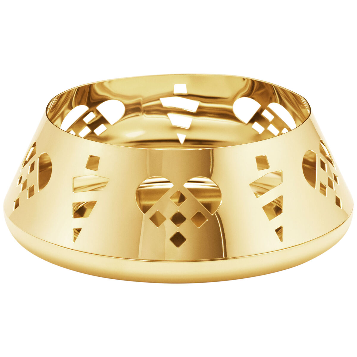 Georg Jensen CC 2025 Søjle lysestage 18K-belagt