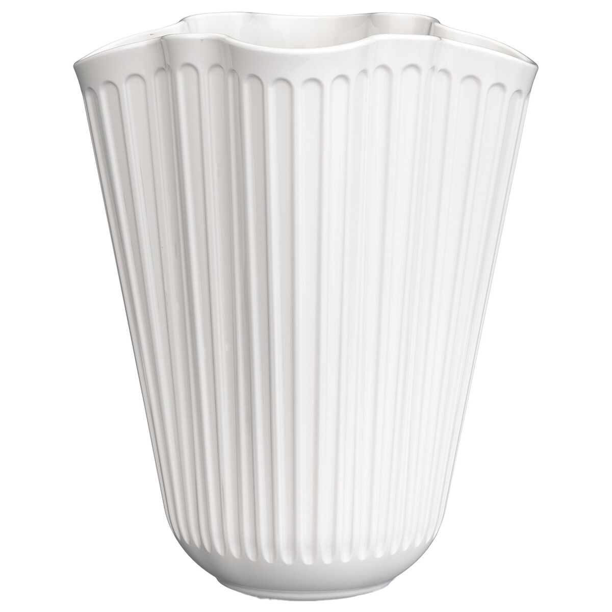 Hammershøi Unfold vase 16,5 cm, hvid