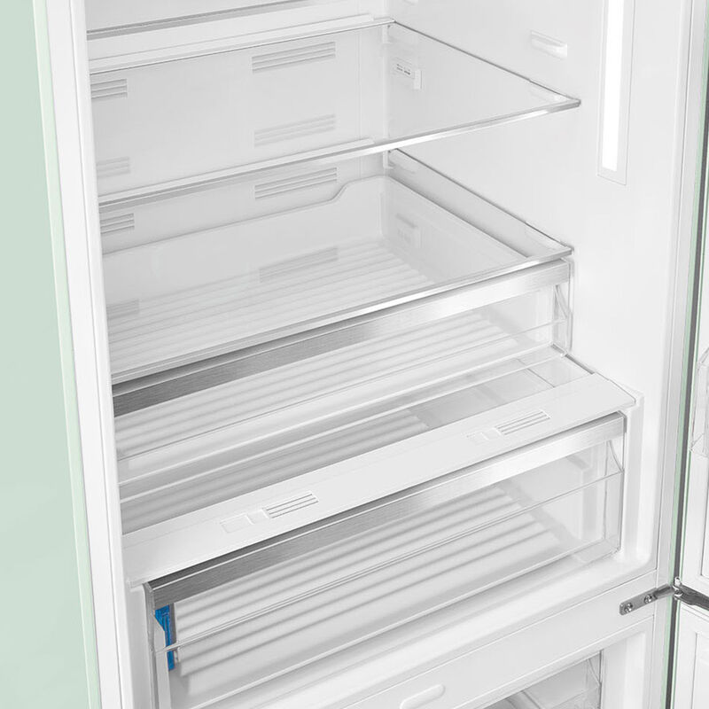 Smeg FAB38RPG6 højrehængt køle/fryser 70 cm, pastelgrøn