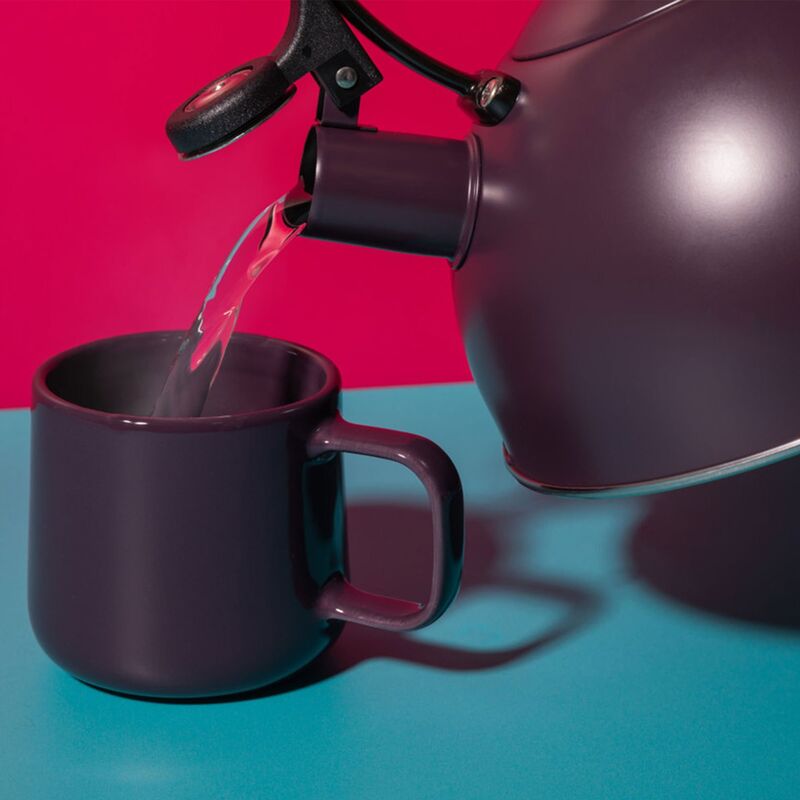 Vannkjele med fløyte 1,6 liter, lilla