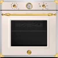 F609HEREKTAG Heritage indbygningsovn, 60 cm, elfenbenshvid/guld